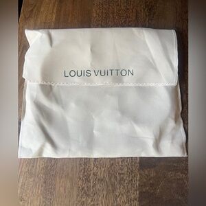 Louis Vuitton Cream Storage Pouch